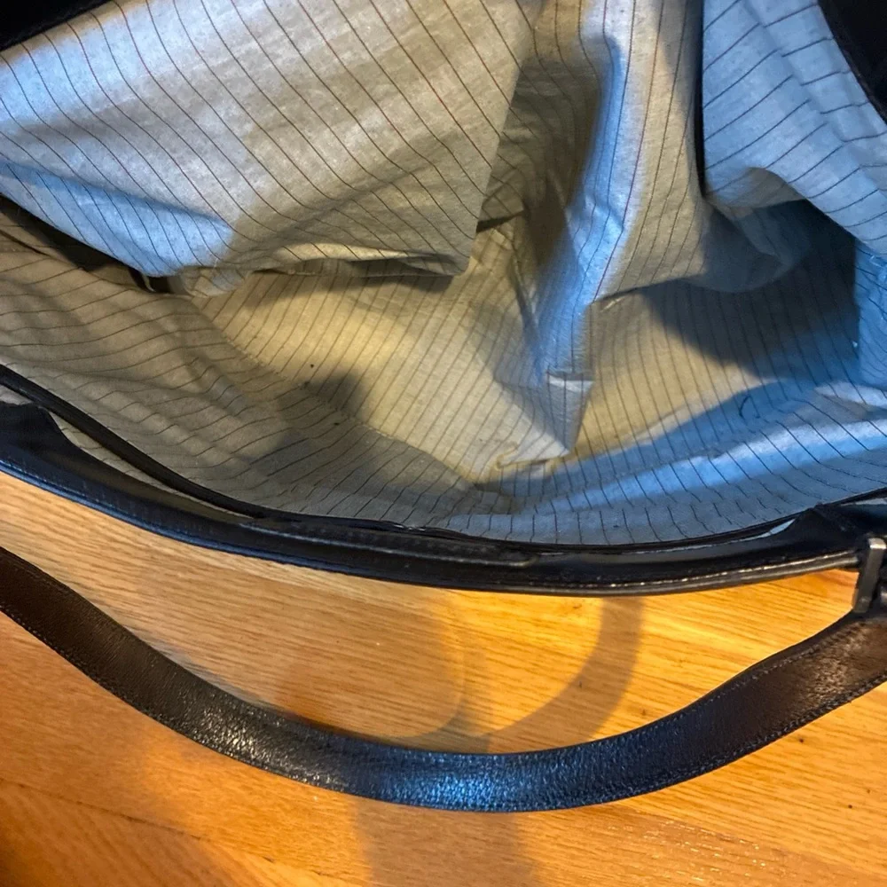 Hartmann large leather, black tote bag - Picture 8 of 8